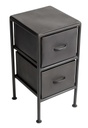 Drawer cabinet 05 29x59x30 Black/Iron