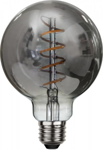 LED- lamppu E27 G95 DECOLED SPIRAL SMOKE