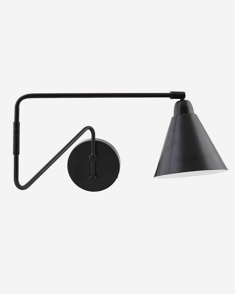 Wall lamp Game, Black/white