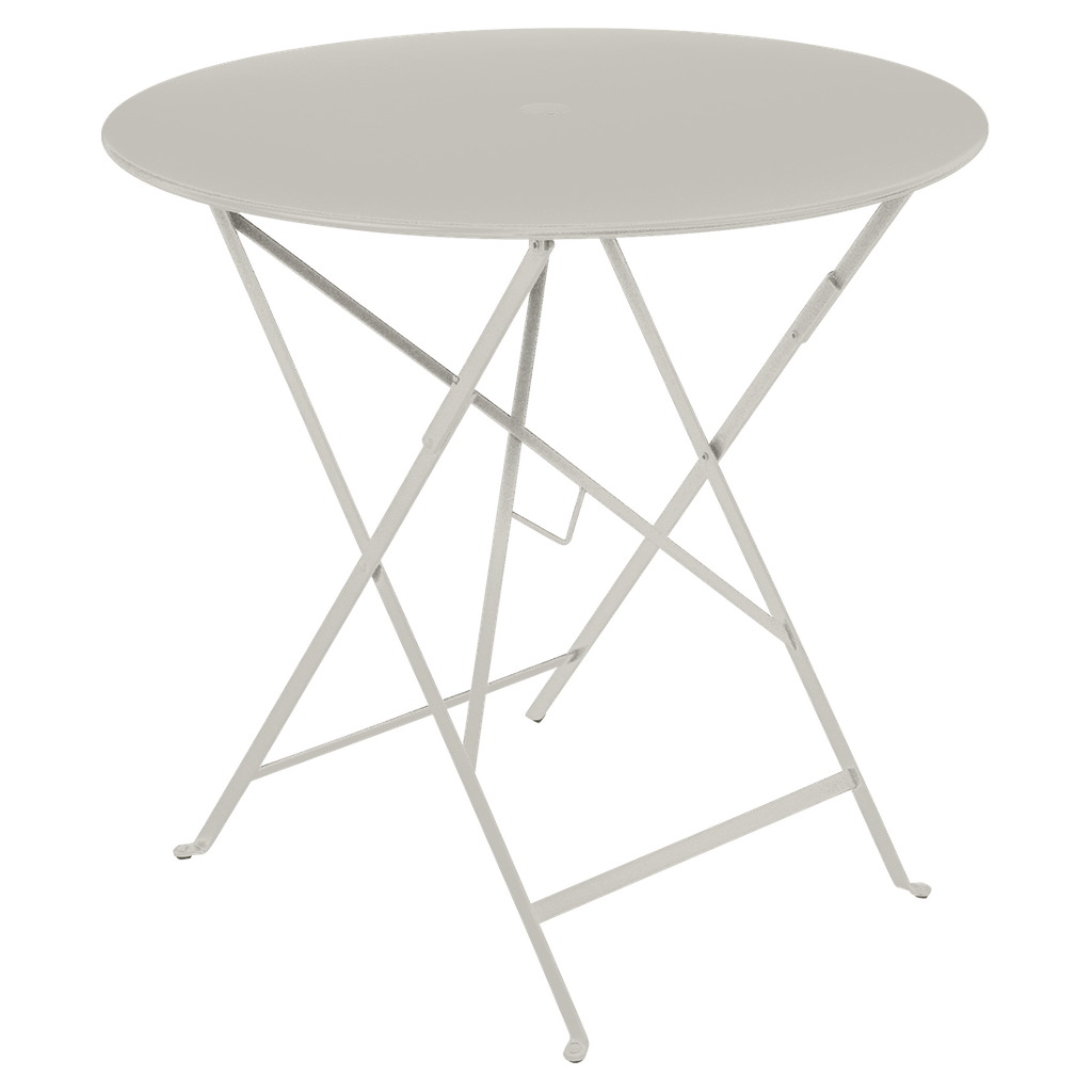 Bistro Folding -pyöreä pöytä, clay grey H.77cm