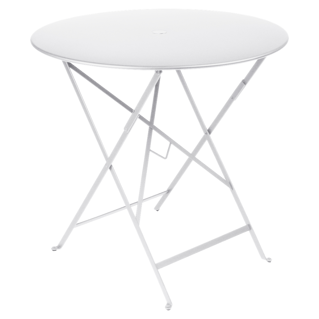 Bistro Folding -pyöreä pöytä, cotton white H.77cm