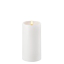 [UL-PI-NWS-C78015] LED kynttilä, Nordic white 7,8 x15 cm, kovera