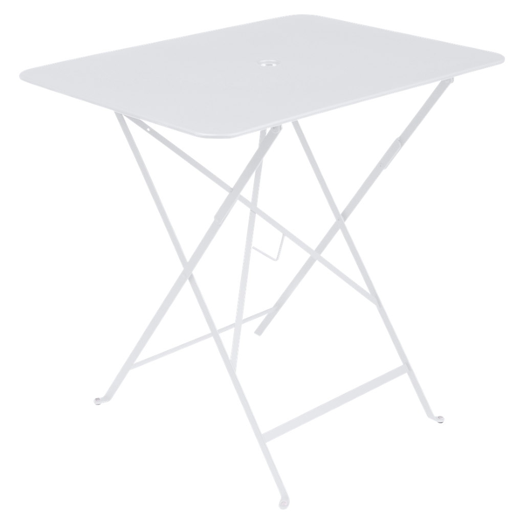 Bistro Folding pöytä suorakaide, cotton white 77x57cm