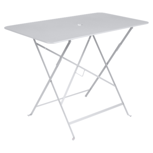 [023901] Taittopöytä BISTRO suorakaide 97x57 cm valkoinen