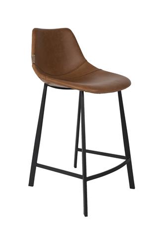 [1500042] Franky Counter -tuoli, pu-nahka, ruskea
