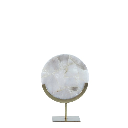 [7417232] Koriste GOYA S marmori ja antiikkibronssi 25x10x35 cm